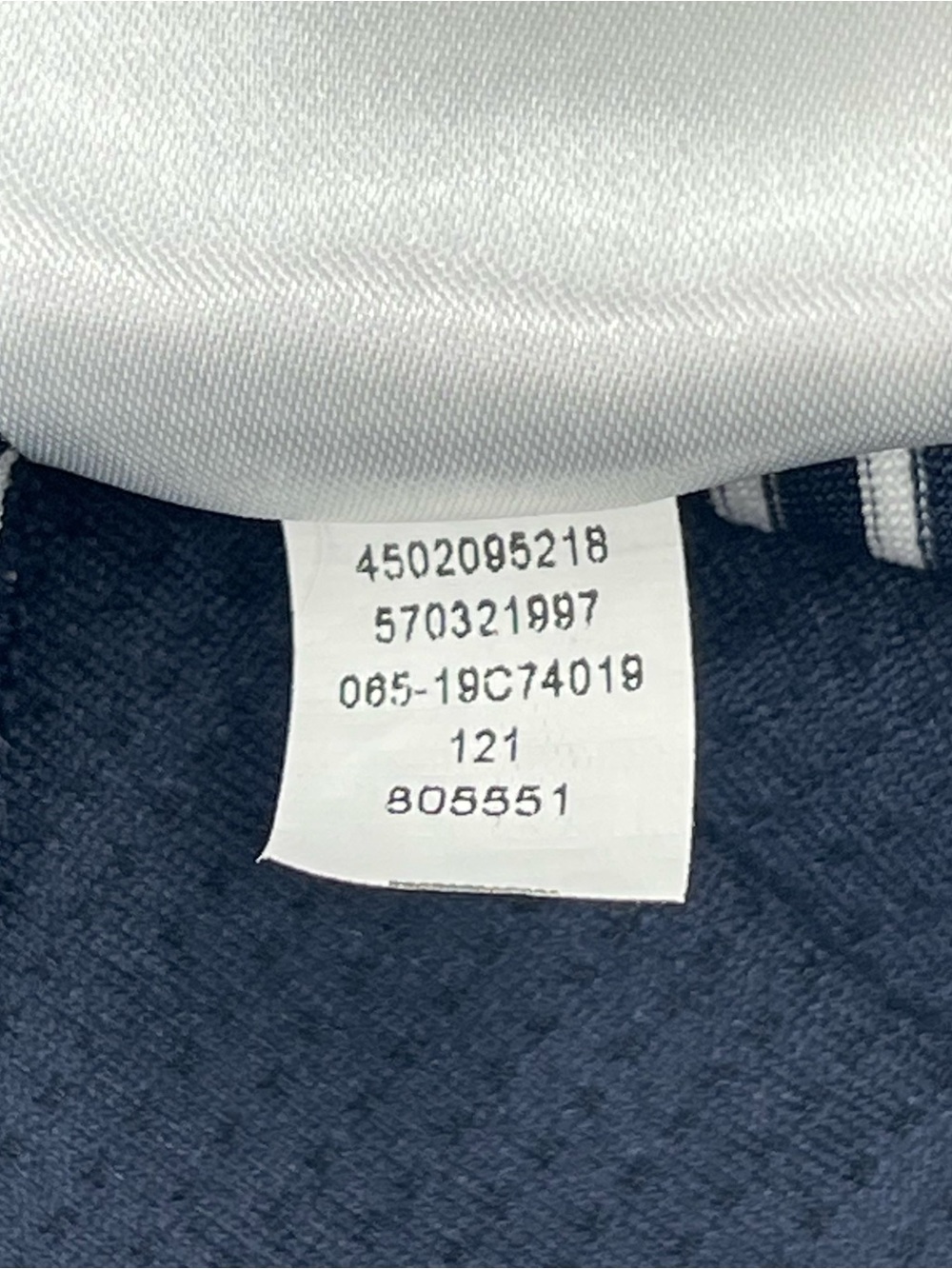 CHICO'S Zenergy Navy Blue White Striped Skort Golf Athletic Pockets Size 8/10 - Picture 9 of 11
